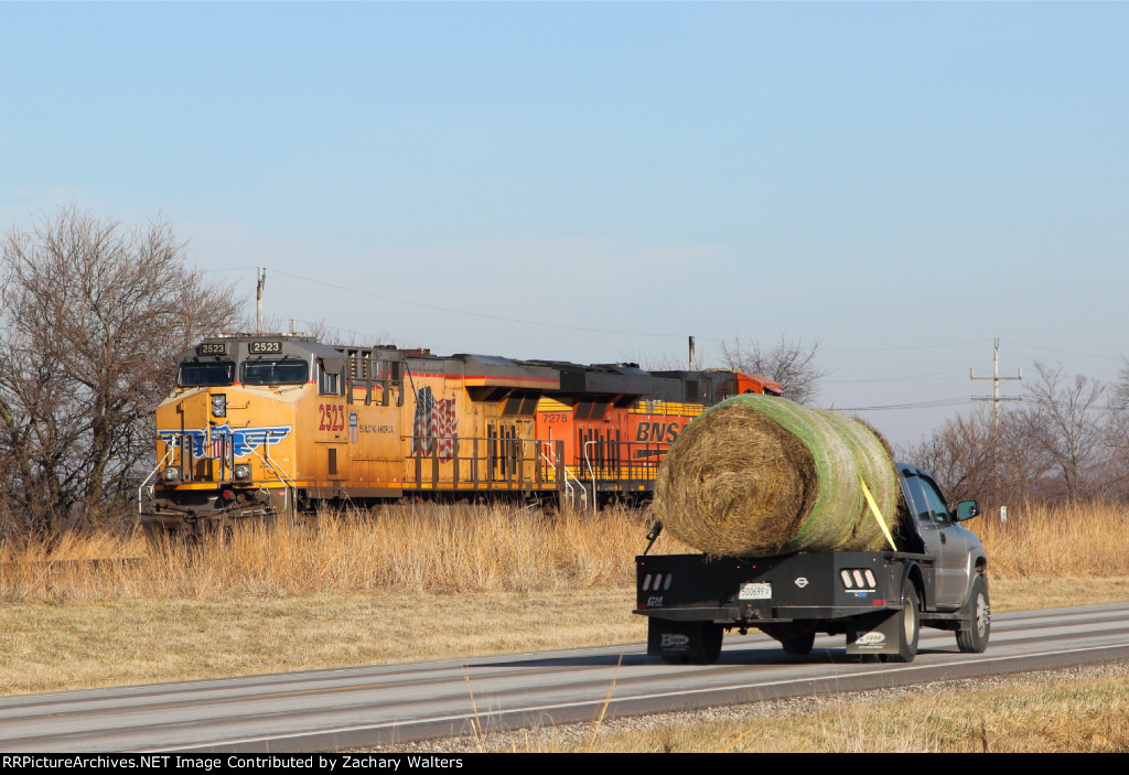 UP 2523 BNSF 7278